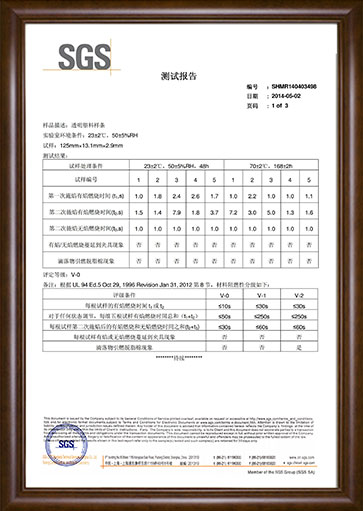 VO检测报告